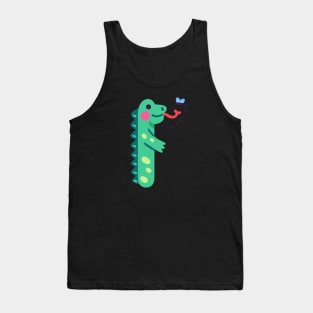 Letter I  animal alphabet back to school Tank Top